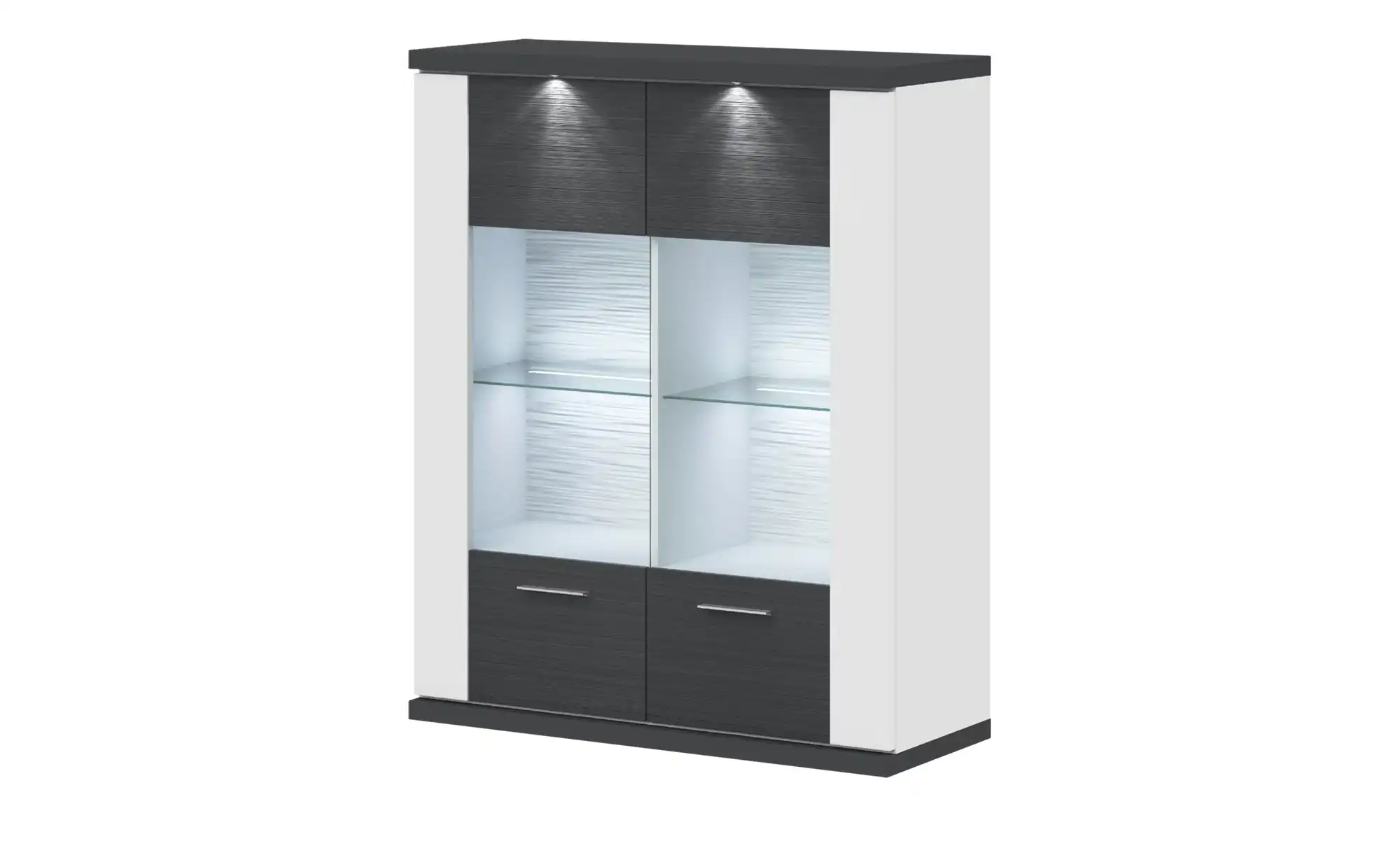 Primo Hängevitrine  Titan