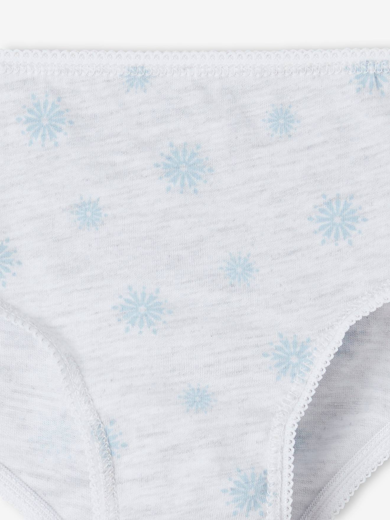 Frozen 3er-Pack Mädchen Slips Disney DIE EISKÖNIGIN - himmelblau