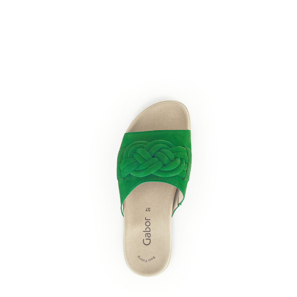 Gabor fashion Pantolette grün