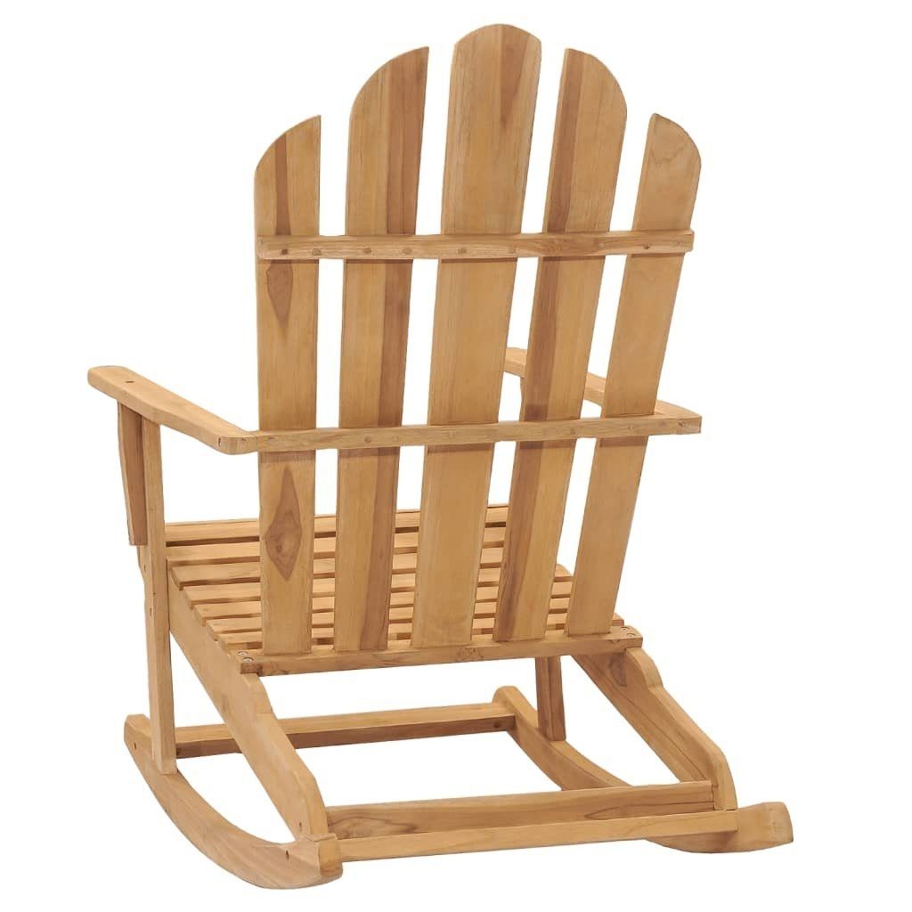 möbelando Schaukelstuhl Westbeach (LxBxH: 100x66x103 cm), aus Teak in natur