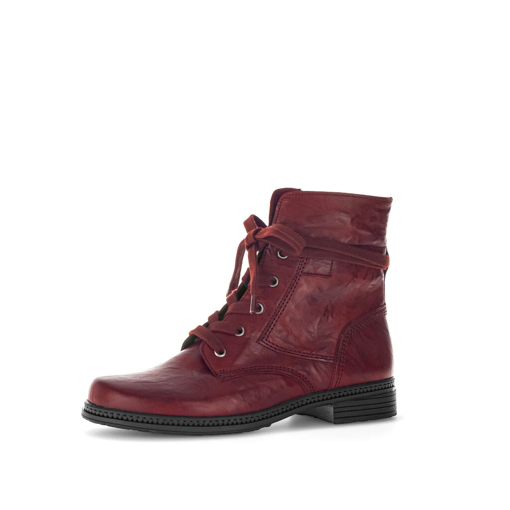 Gabor fashion Schnürstiefelette rot