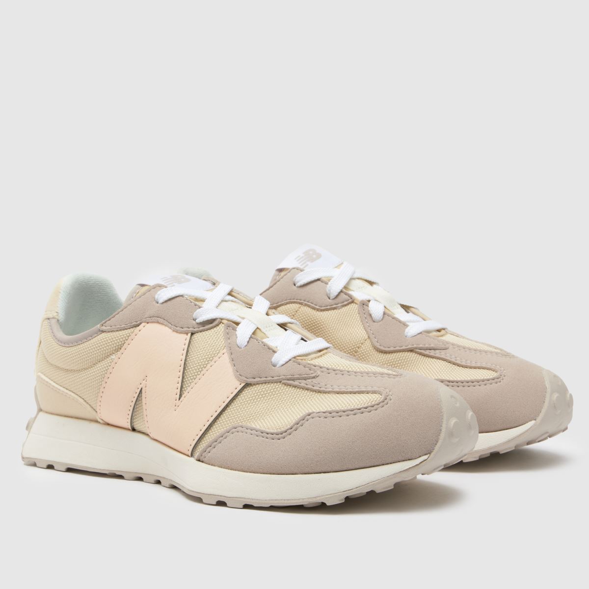 New Balance beige 327 flickor ungdomsskor