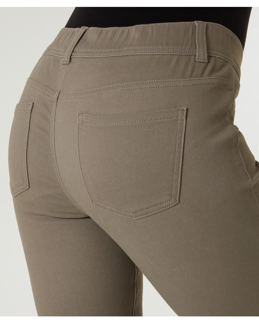 Einfarbige Twillhose