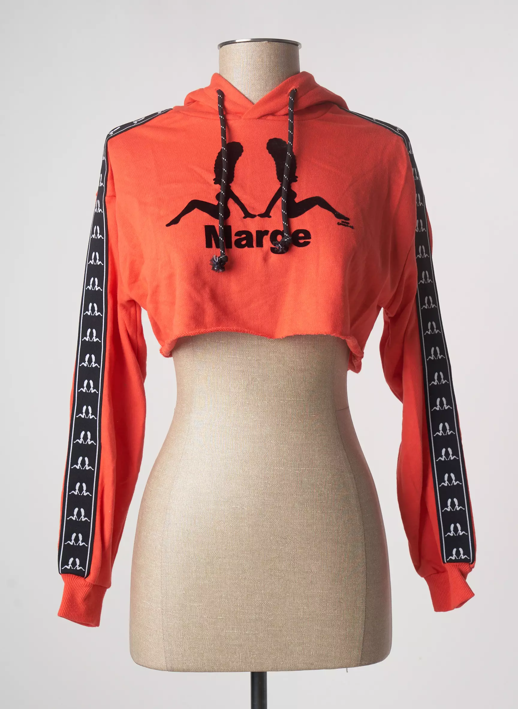 Undiz Sweat Capuche Femme couleur orange