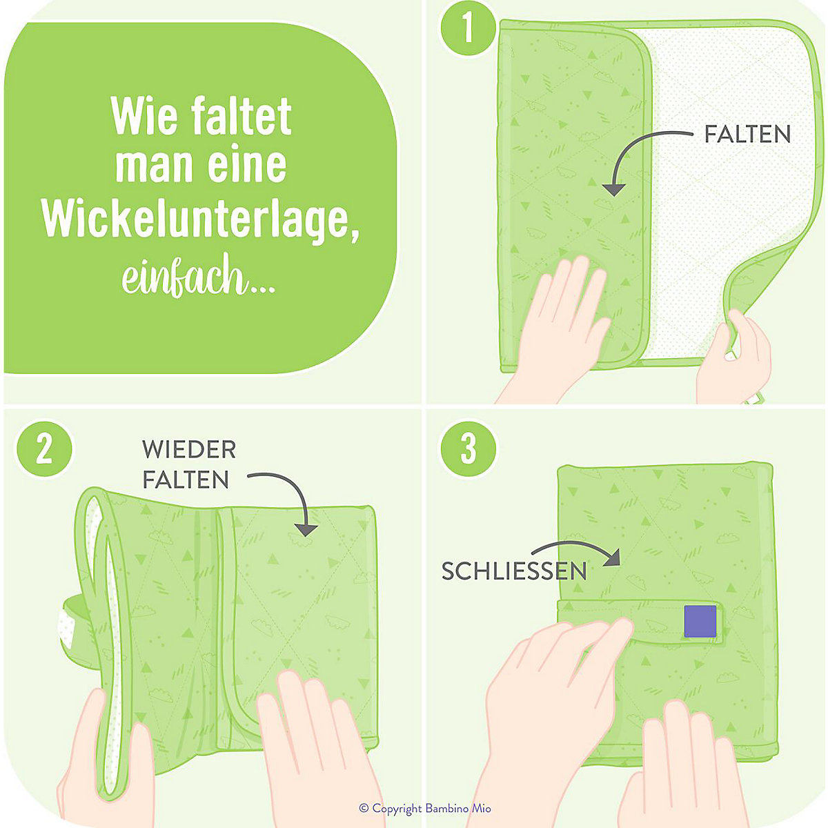 Bambino Mio, Wickelunterlage, Traumland