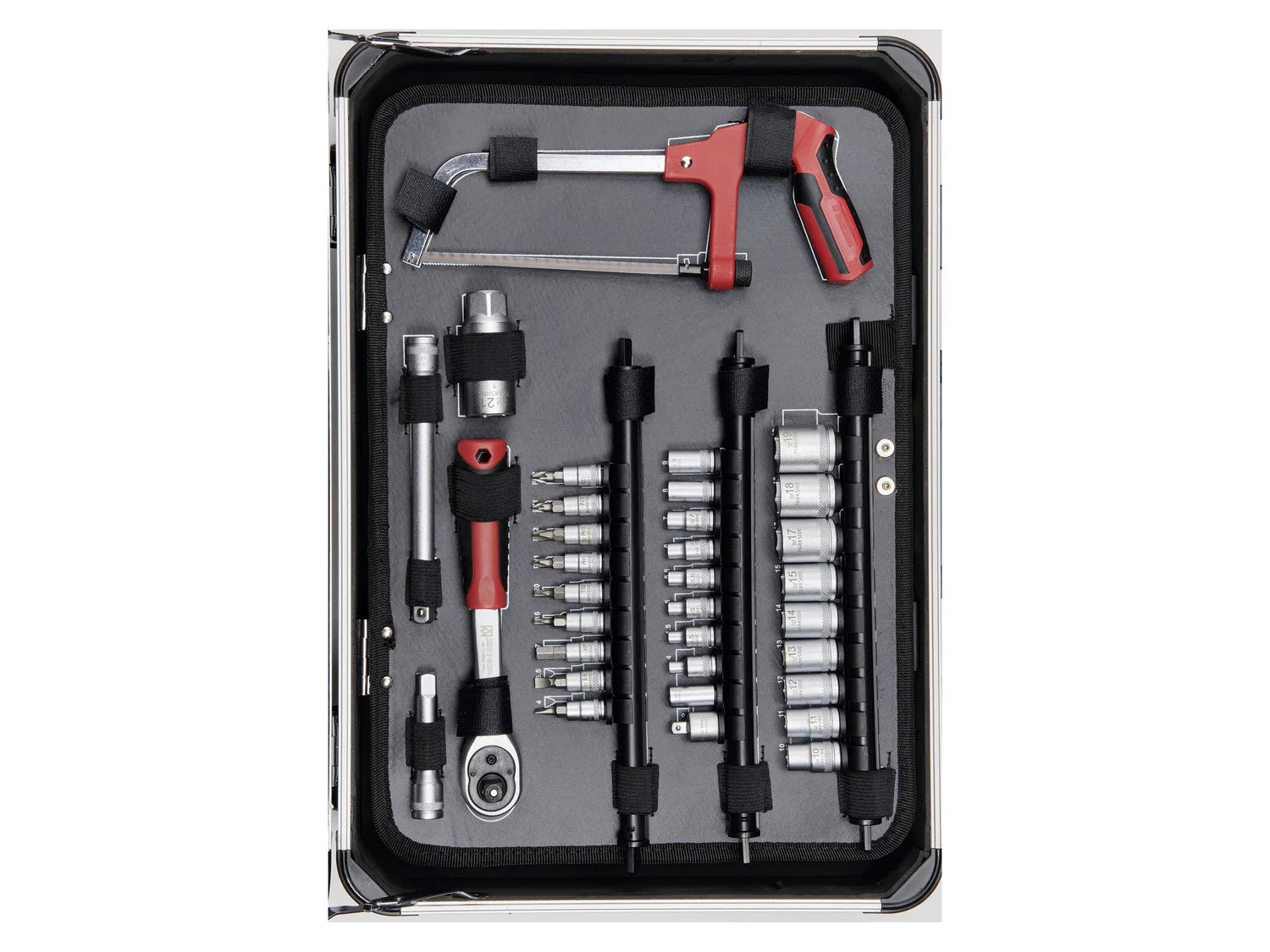 PARKSIDE® tool case, filled, 129 pieces