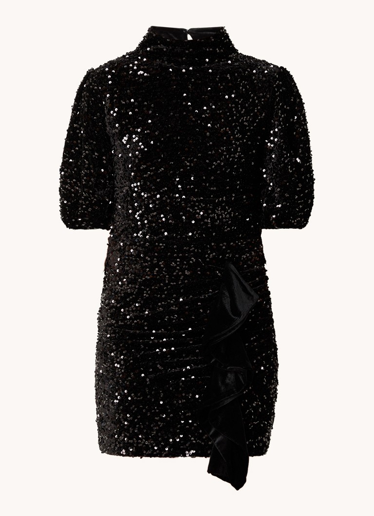 Abito corto con paillettes Maje
