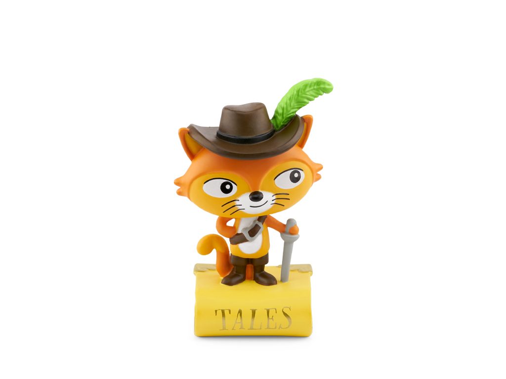 tonies Hörspielfigur Tonies -Lieblings-Märchen- Der gestiefelte Kater (Relaunch), (1-St), Magnethaftend, handbemalt, integrierter NFC-Chip