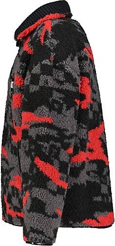 TOMMY-JEANS Herren Fleecpullover TJCU POLAR FLEECE ZIPMOCK