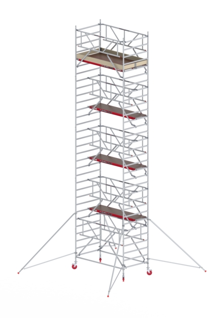 Altrex T420022 RS TOWER 42-S radna visina 10,2 m Drvo 2,45 Safe-Quick