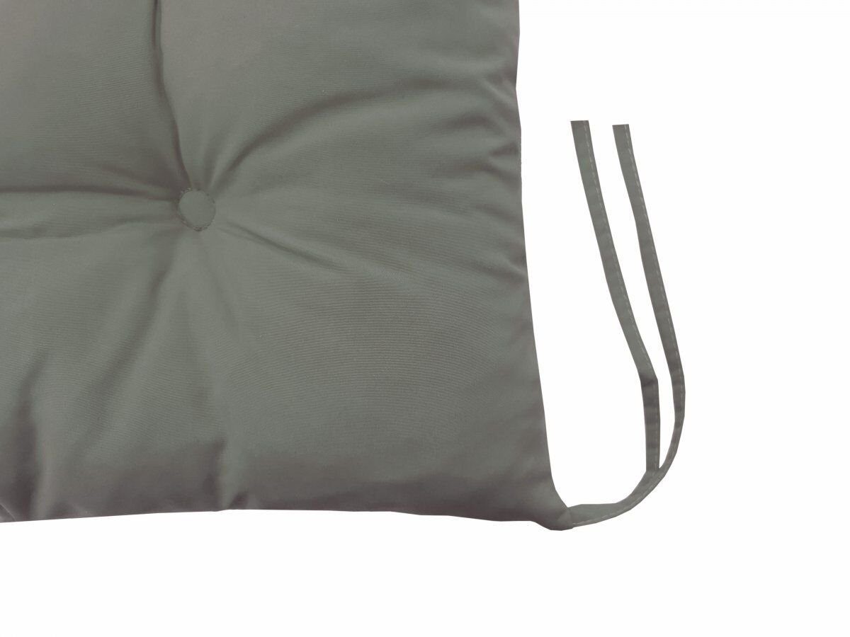 DH DEIN . HAUS Stuhlkissen Garten- und Stuhlkissen, Sitzauflage, Bodenkissen, Auflage, Polster, 40x40, Gesteppt
