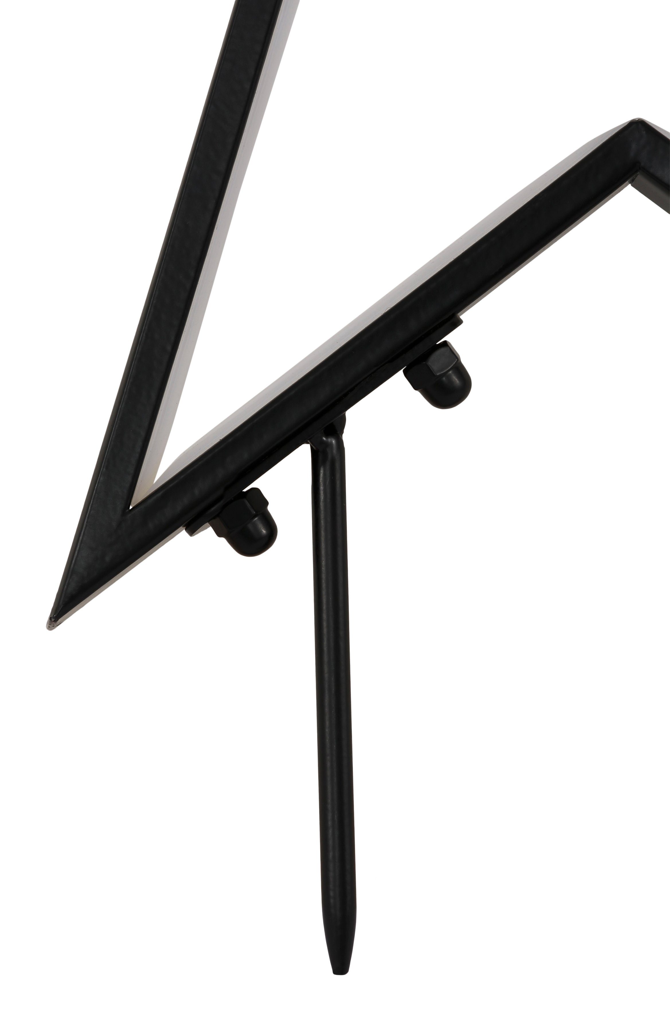 BONETTI LED Stern Weihnachtsstern, LED fest integriert, Warmweiß, aus Kunststoff und Metall, Weihnachtsdeko aussen