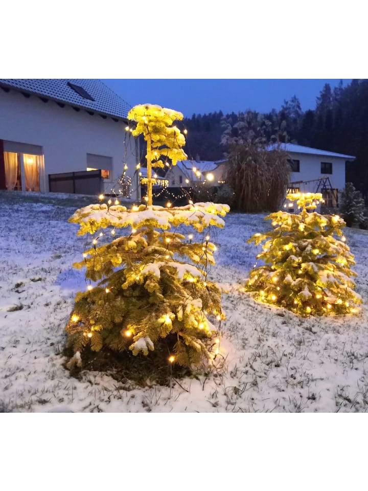 Coen Bakker 160 LED Trapez Kegel Lichterkette Netz 130 - 170cm in Warmweiß günstig kaufen onesize