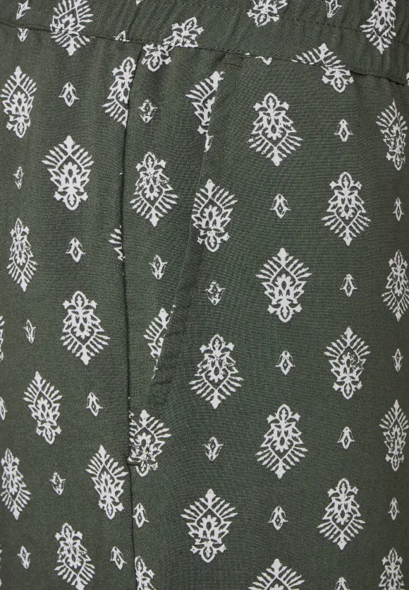 CECIL Casual Fit Hose mit Print