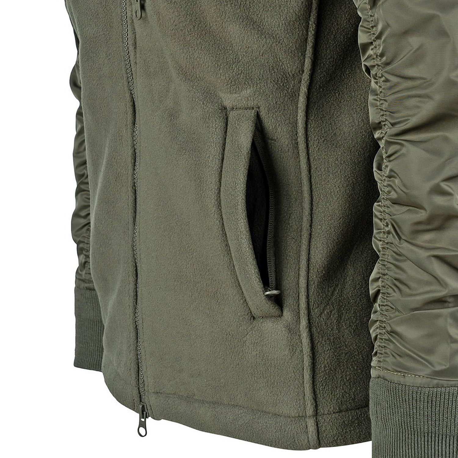 MA-1 Fleece-Bomberjacke