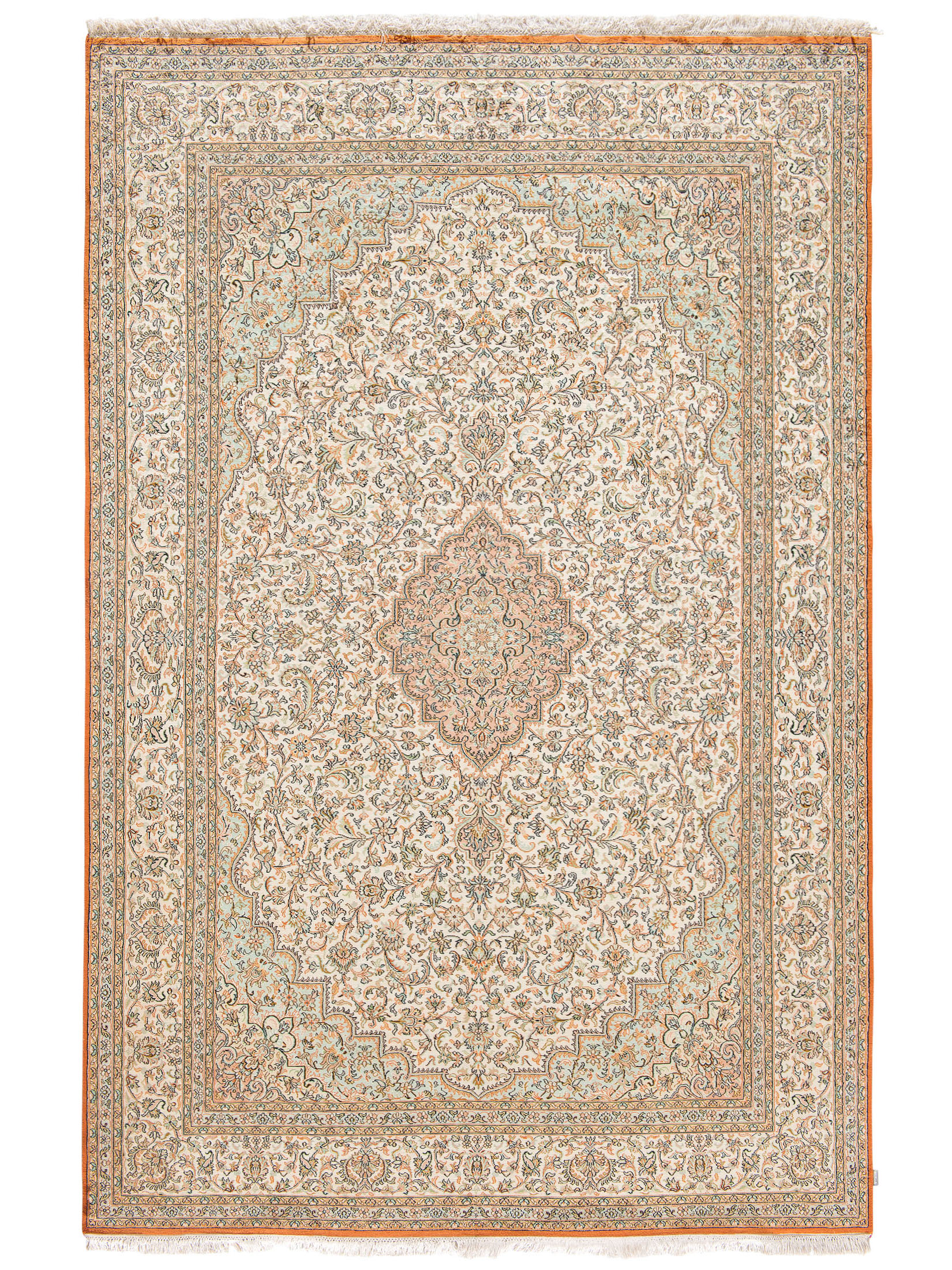 Kaschmir Seide 16/16 ca. 199 x 298 cm, Unikat / Einzelstück