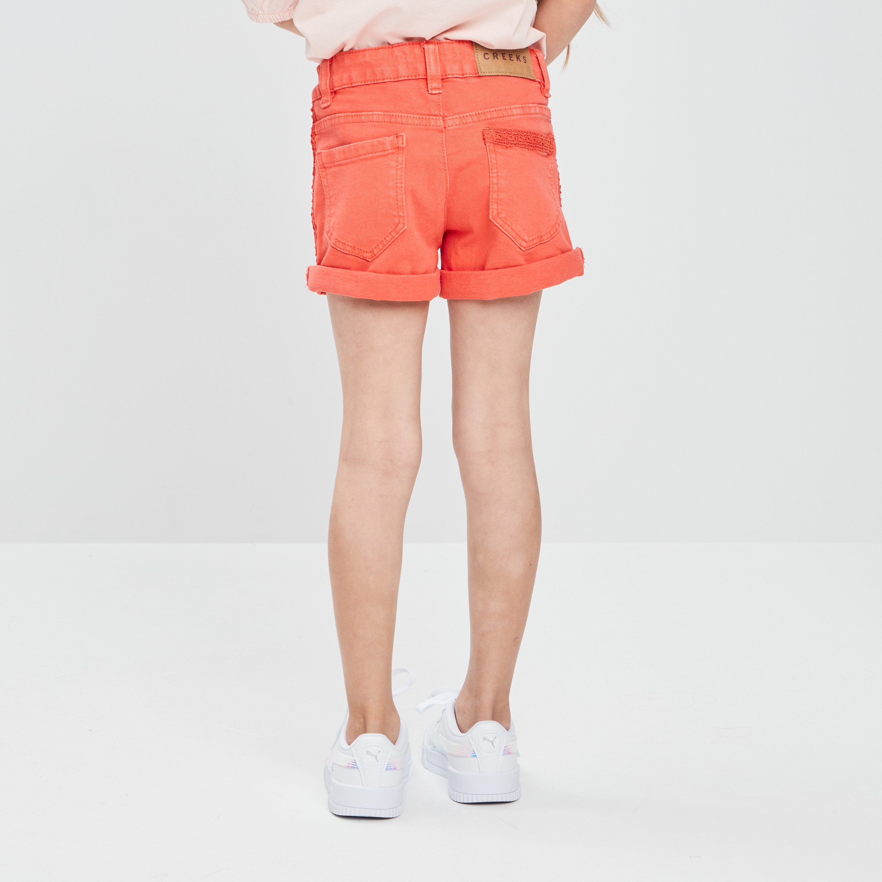 Short mom Creeks rose fille | La Halle