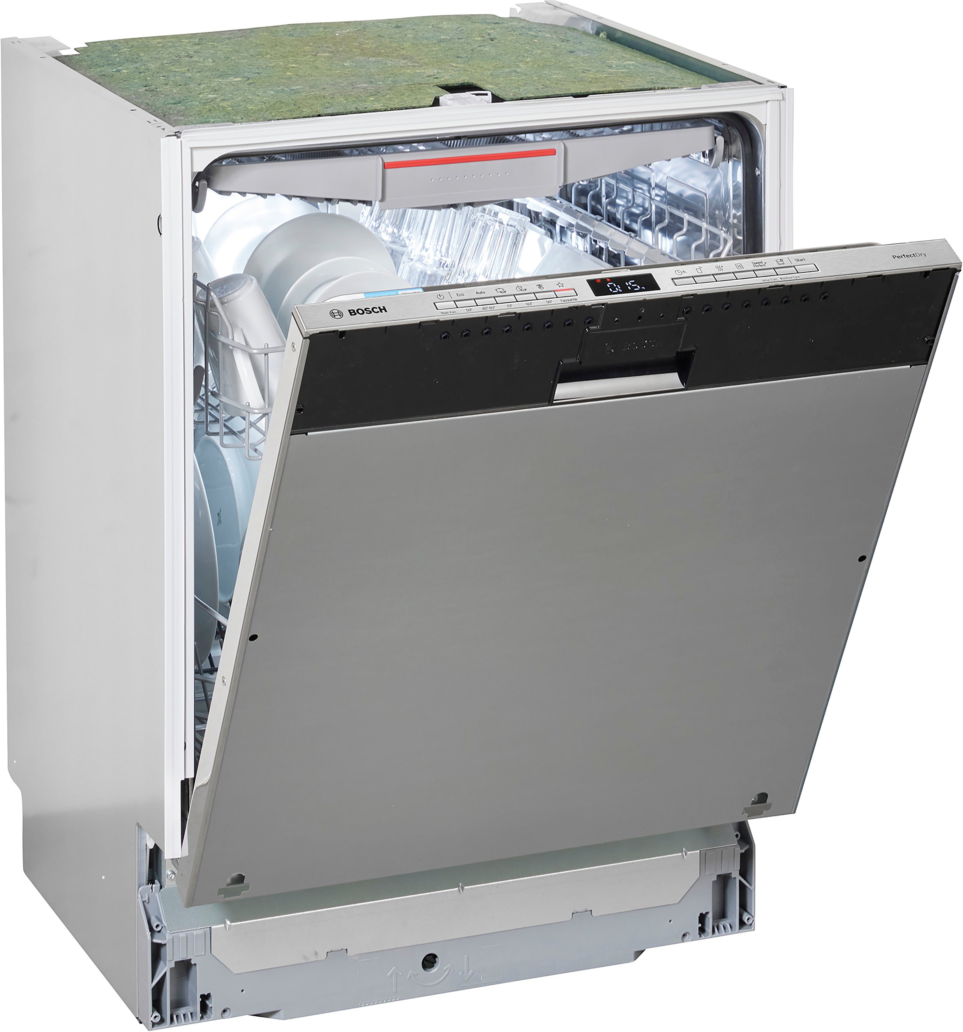 BOSCH vollintegrierbarer Geschirrspüler Serie 6, SMV6ZCX00E, 14 Maßgedecke