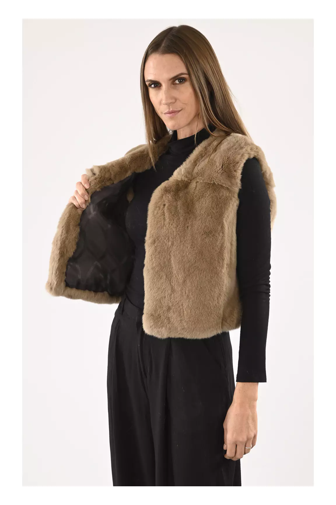 La Canadienne Autres Gilets Femme couleur marron