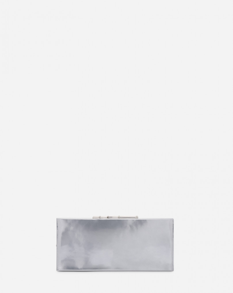 SAC POCHETTE SEQUENCE BY LANVIN EN CUIR MÉTALLISÉ