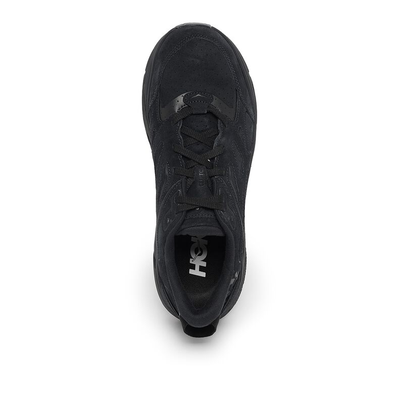 Hoka Clifton L Suede black/black