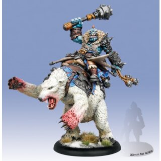 Trollbloods Epic Cavalry Warlock Borka (plastic)