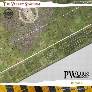 Neoprene Mat: The Valley Stadium 2,4` × 3' (73x92cm)