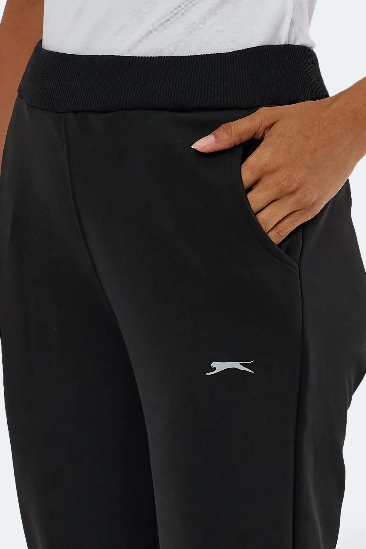 Slazenger  Sergıus Damen Jogginghose Schwarz