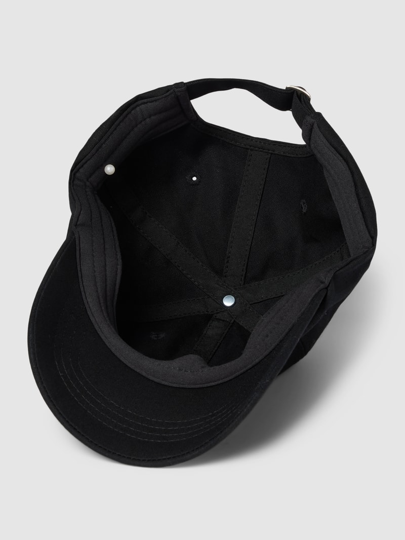 Basecap mit verstellbarem Verschluss Modell 'Norm' in schwarz
