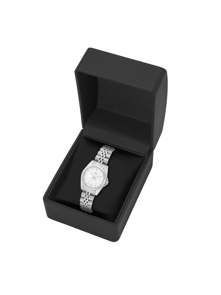 Rhodenwald & Söhne Damen Quarzuhr silber Edelstahl silber in silber günstig kaufen 22 cm