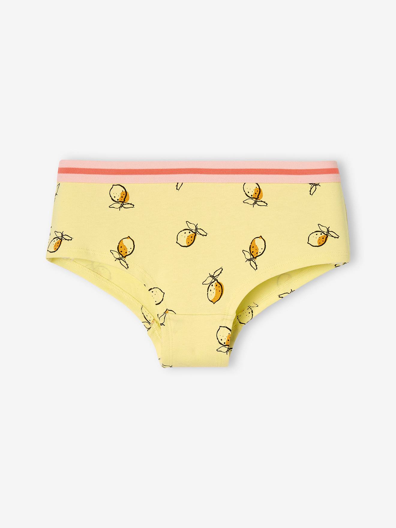 Vertbaudet 5er-Pack Mädchen Shortys - pfirsich