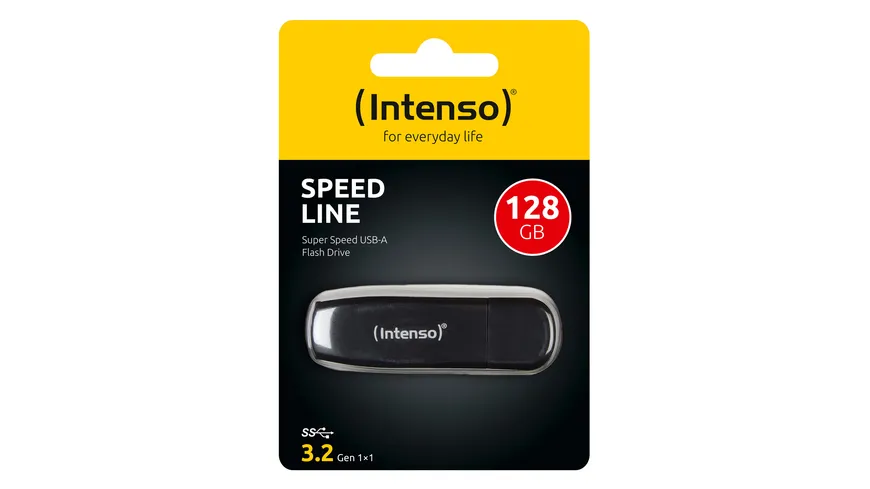 Intenso USB Flash Drive 3.2 128GB Speed Line