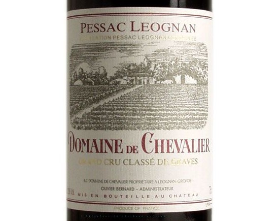 Domaine de Chevalier Rouge 1998, Cru Classé de Graves Bordeaux Pessac-Léognan