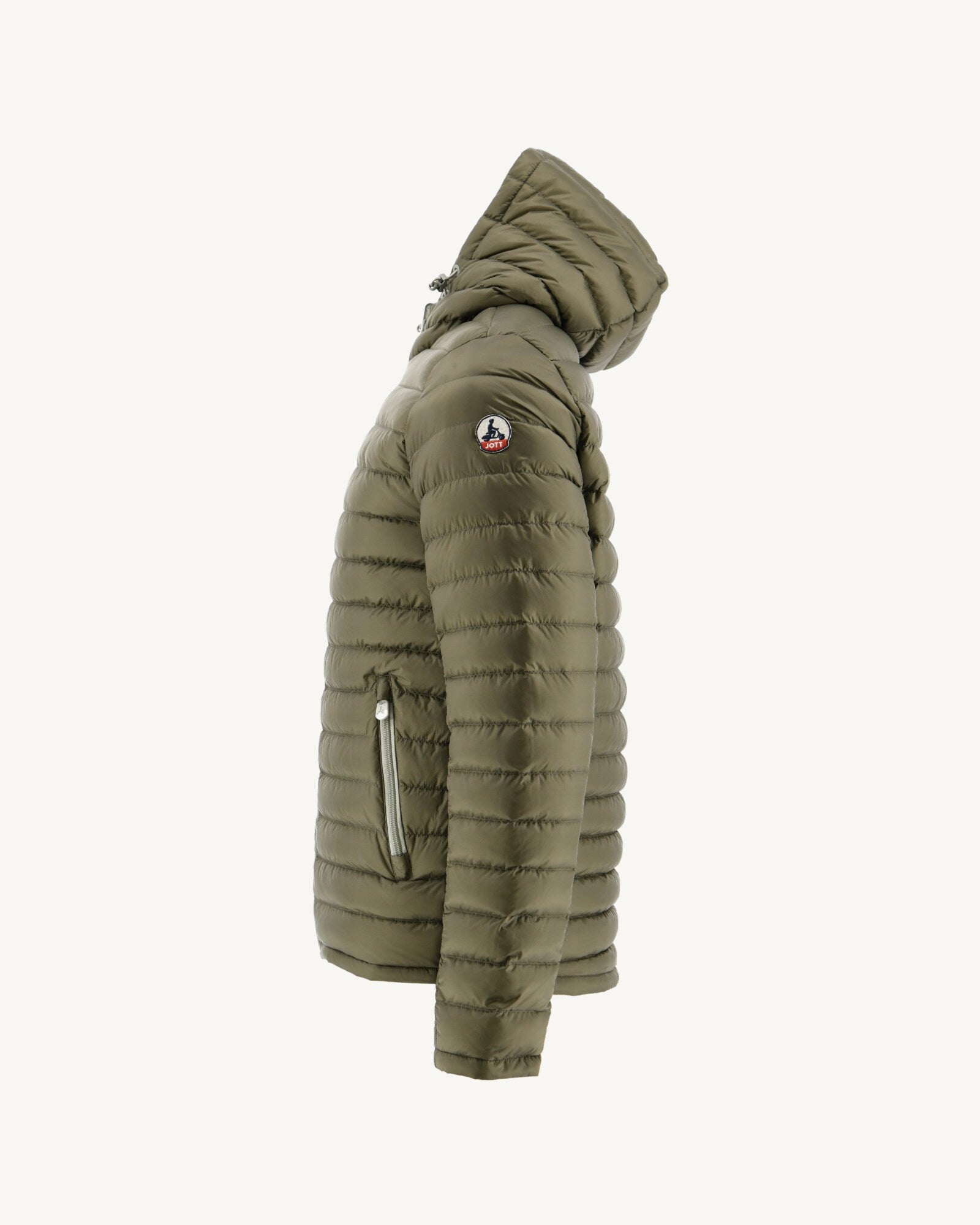 Doudoune réversible à capuche Sauge/Army Bergen