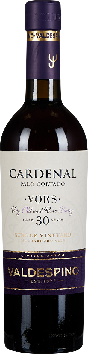Valdespino Sherry Palo Cortado Cardenal V.O.R.S. 0,5 Liter