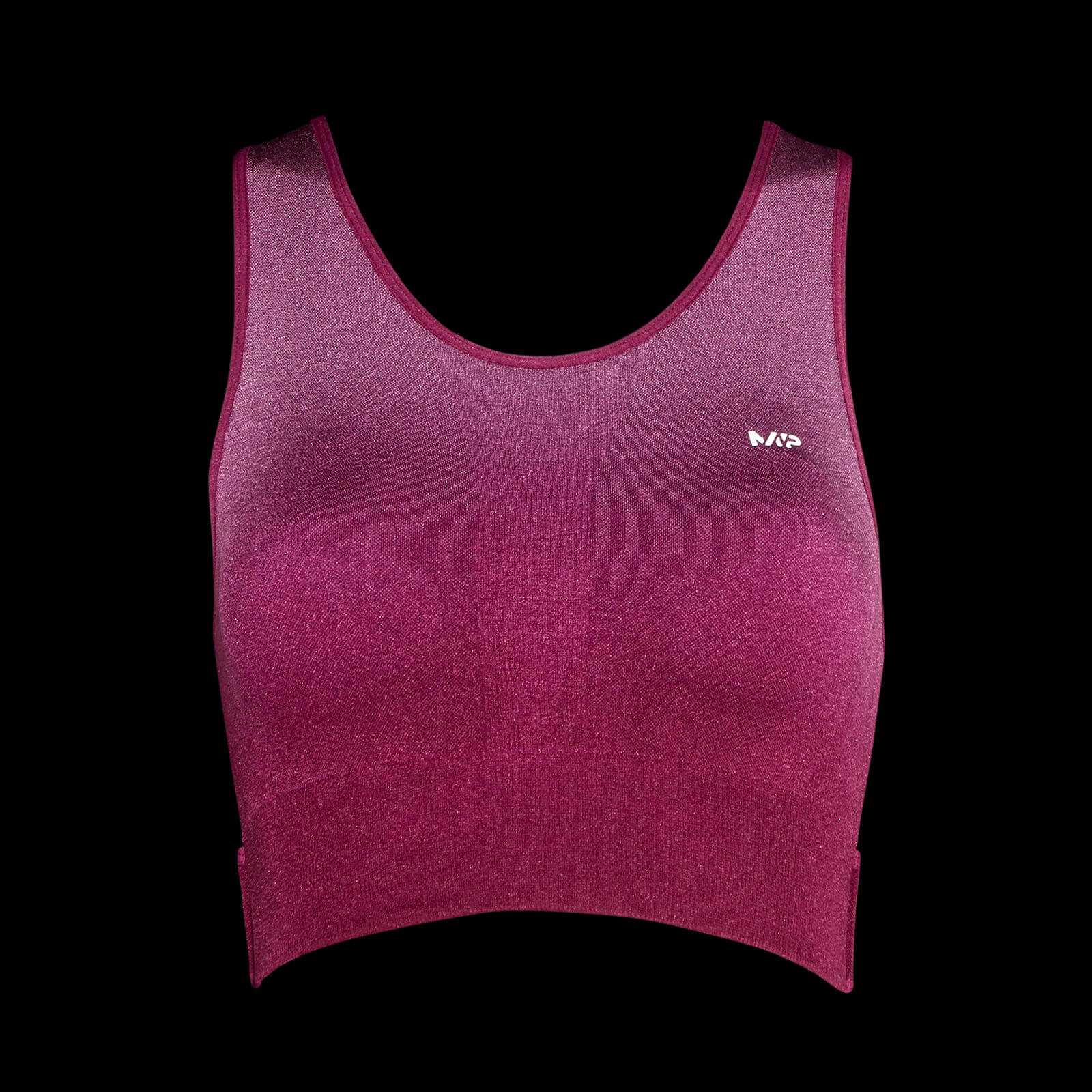 Brassière de sport sans coutures MP Velocity pour femmes – Rose foncé