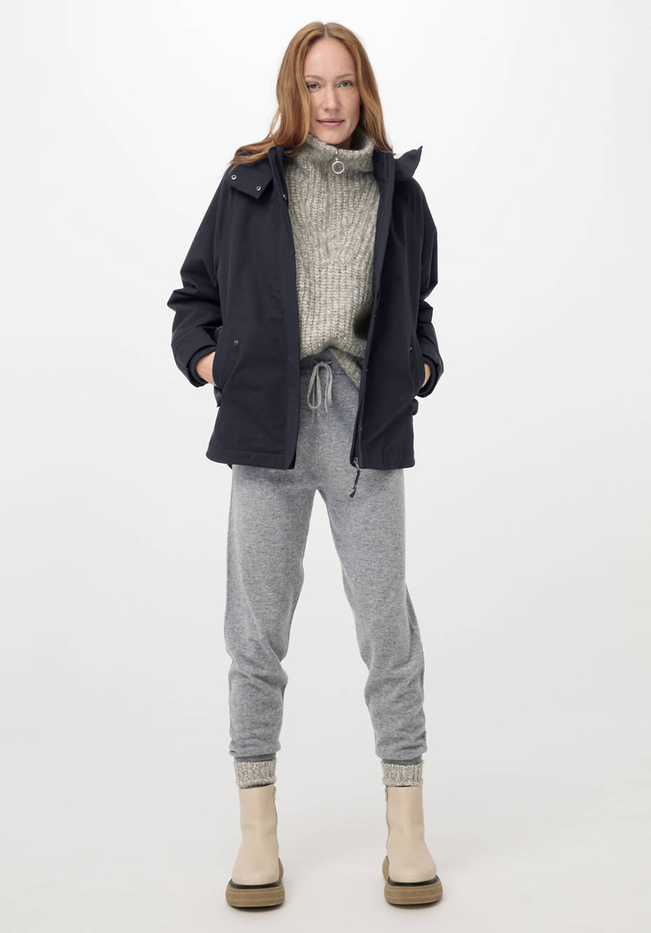 Softshell Jacke aus Bio-Baumwolle