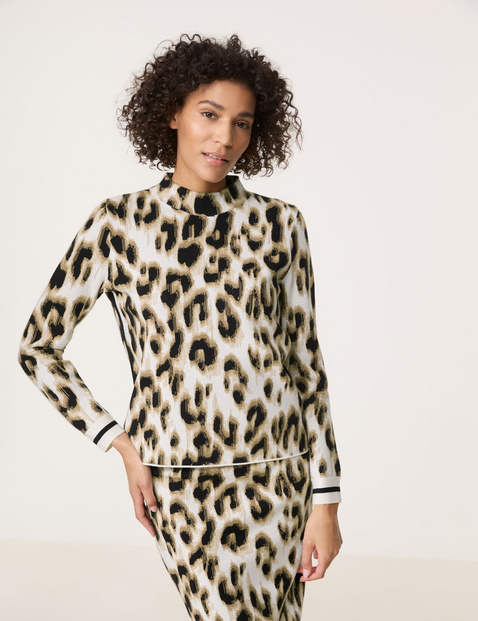 Pullover mit Leodessin