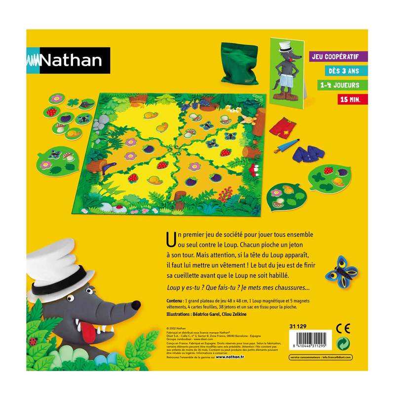 Jeu de société Le jeu du loup Nathan