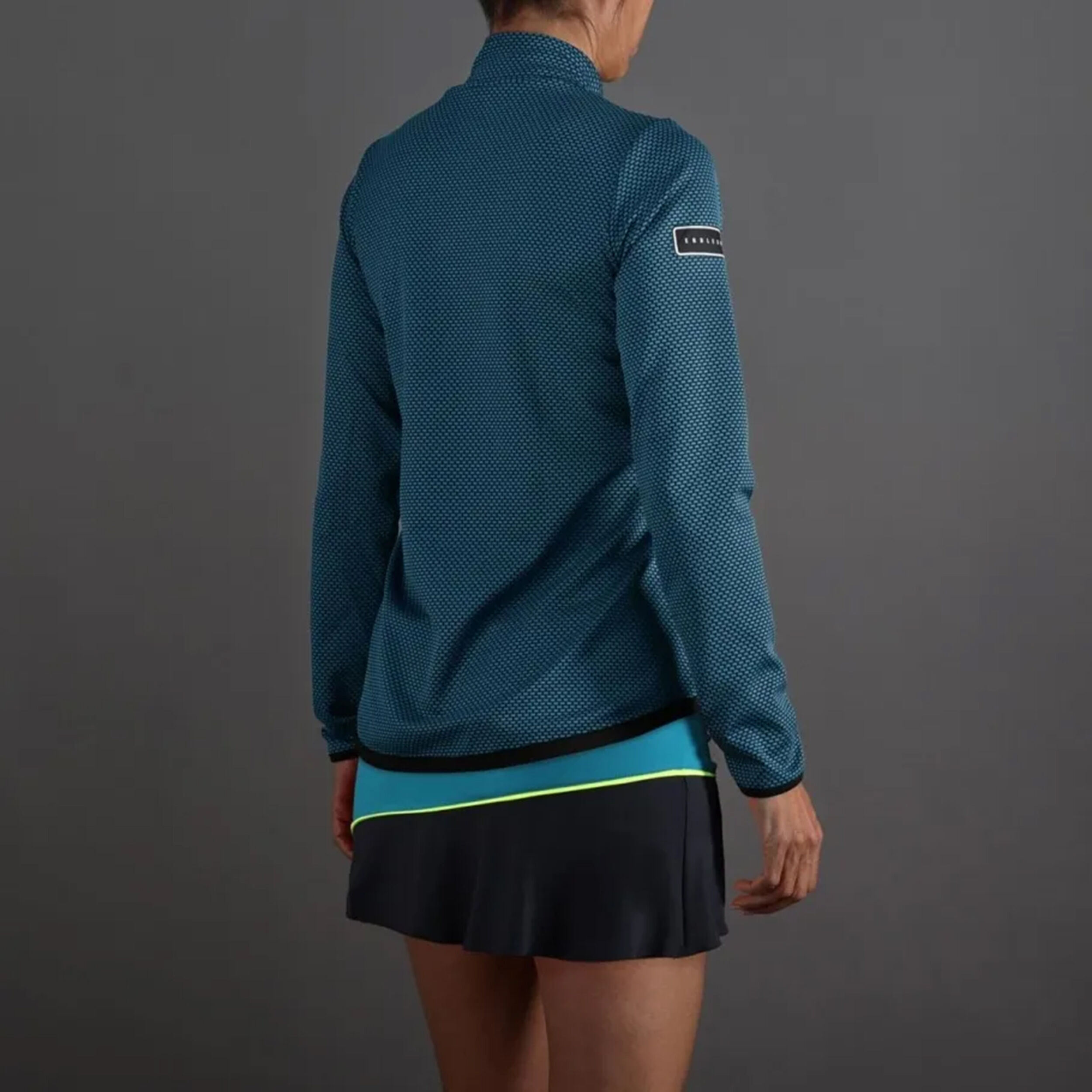Lithe Trainingsjacke Damen - Petrol