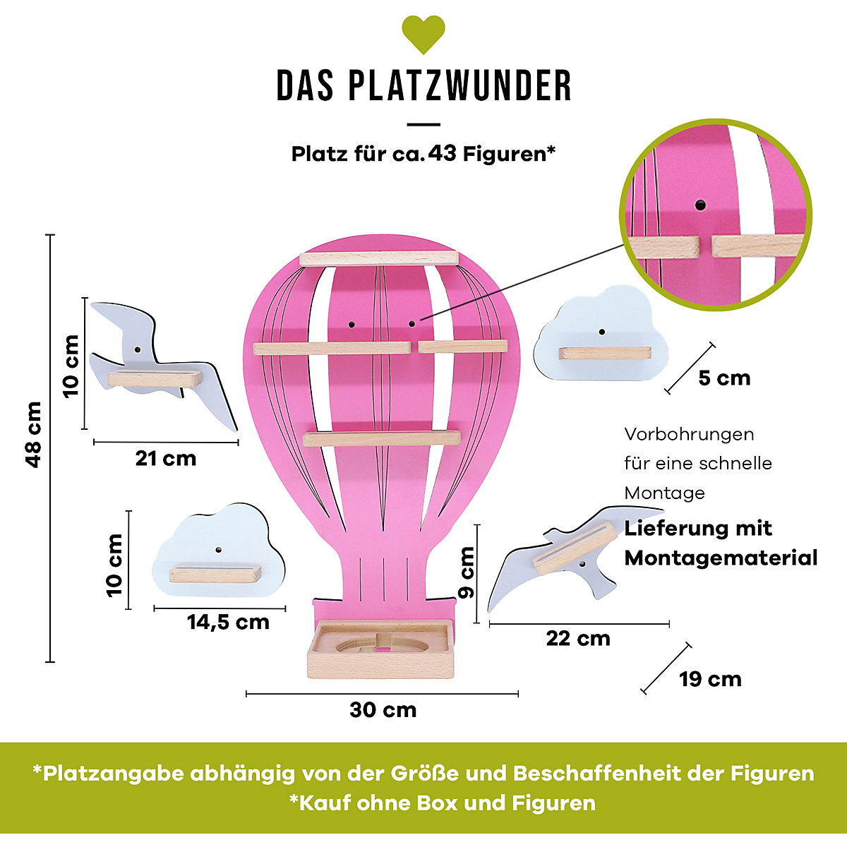 Kollektion Heißluftballon small, pink