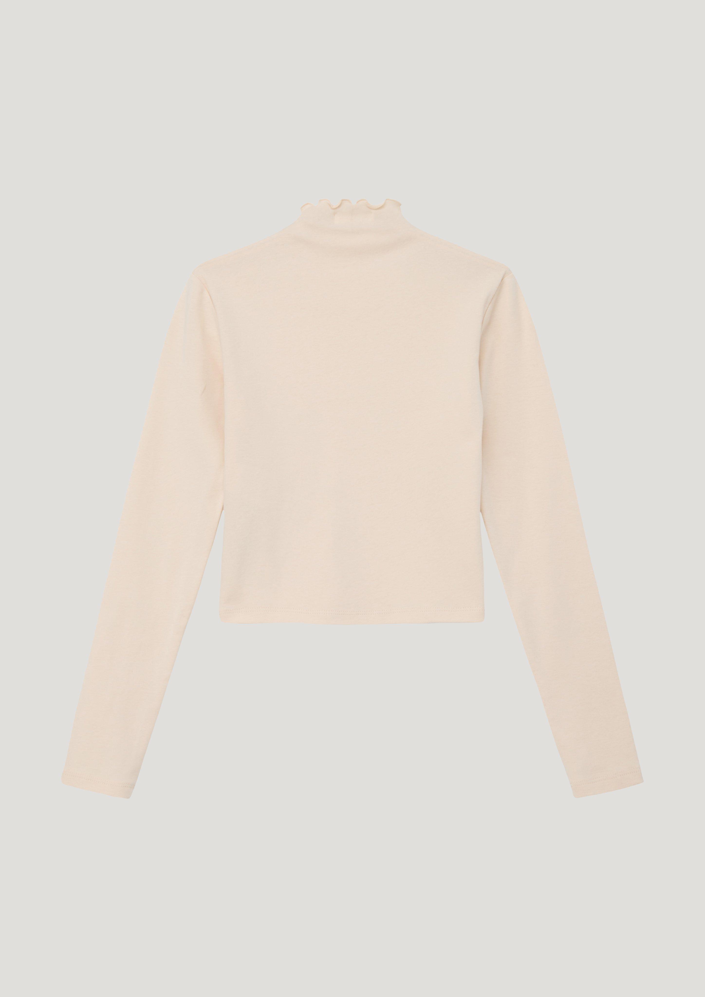Verkürztes Turtleneckshirt aus Rippware  2135049-0805
