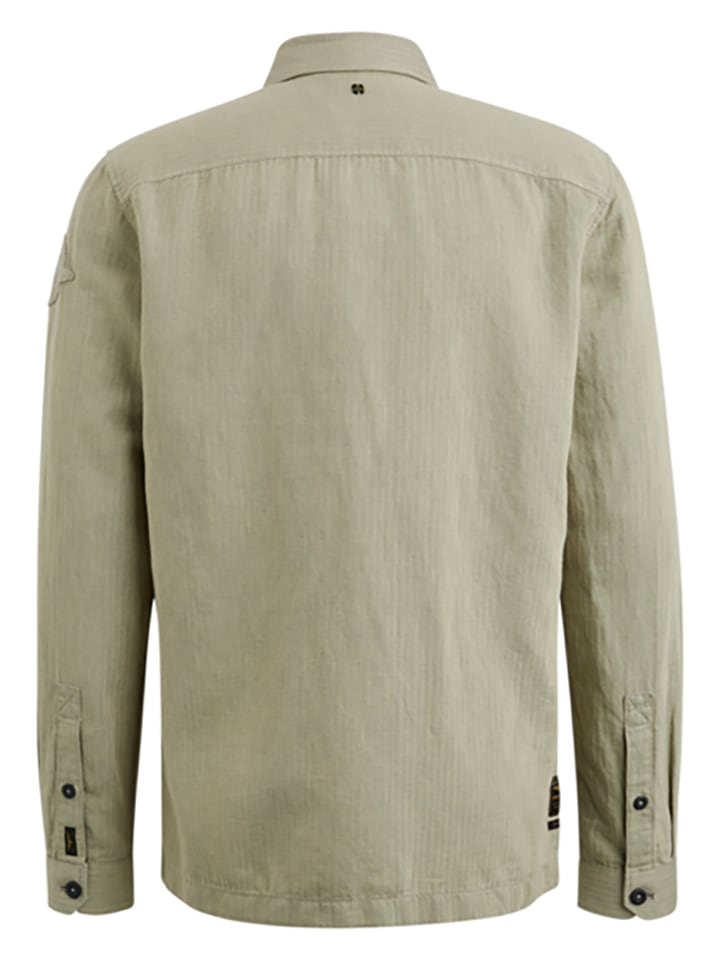 PME Legend Hemd - Regular fit - in Khaki günstig kaufen