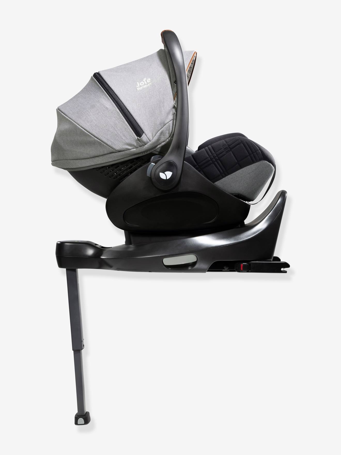 Joie Babyschale I-LEVEL RECLINE I-SIZE JOIE, 40-85 cm bzw. Gr. 0+ - grau/schwarz