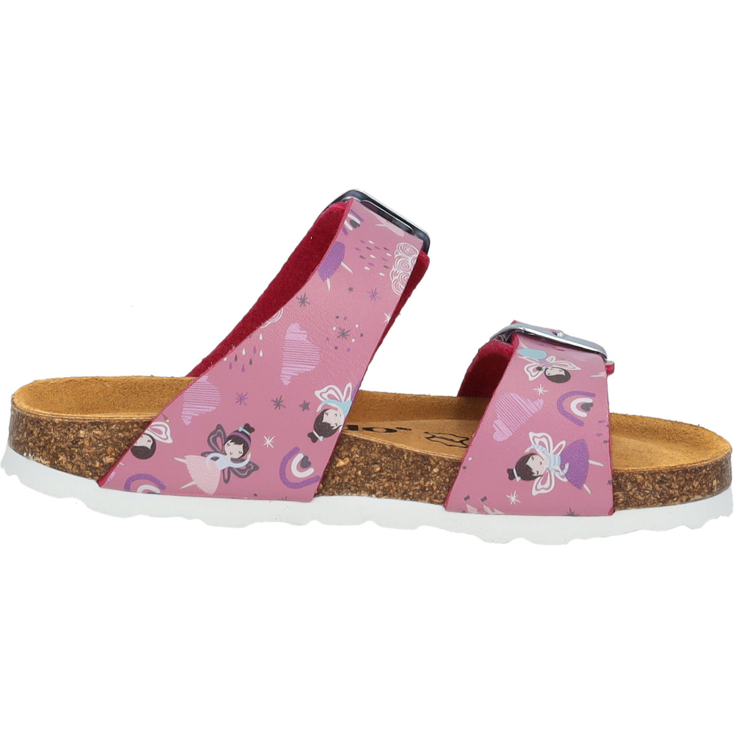 Palado Kids Samos G Print, Pantoletten, Kinder, Pink Fairy
