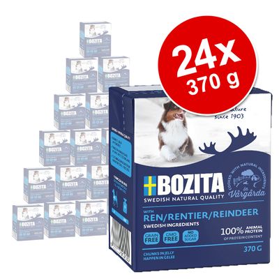 Sparpaket Bozita Häppchen in Gelee 24 x 370 g