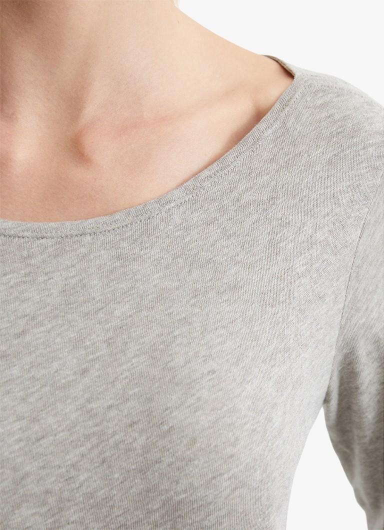 Marc O'Polo long-sleeved shirt with mottled design