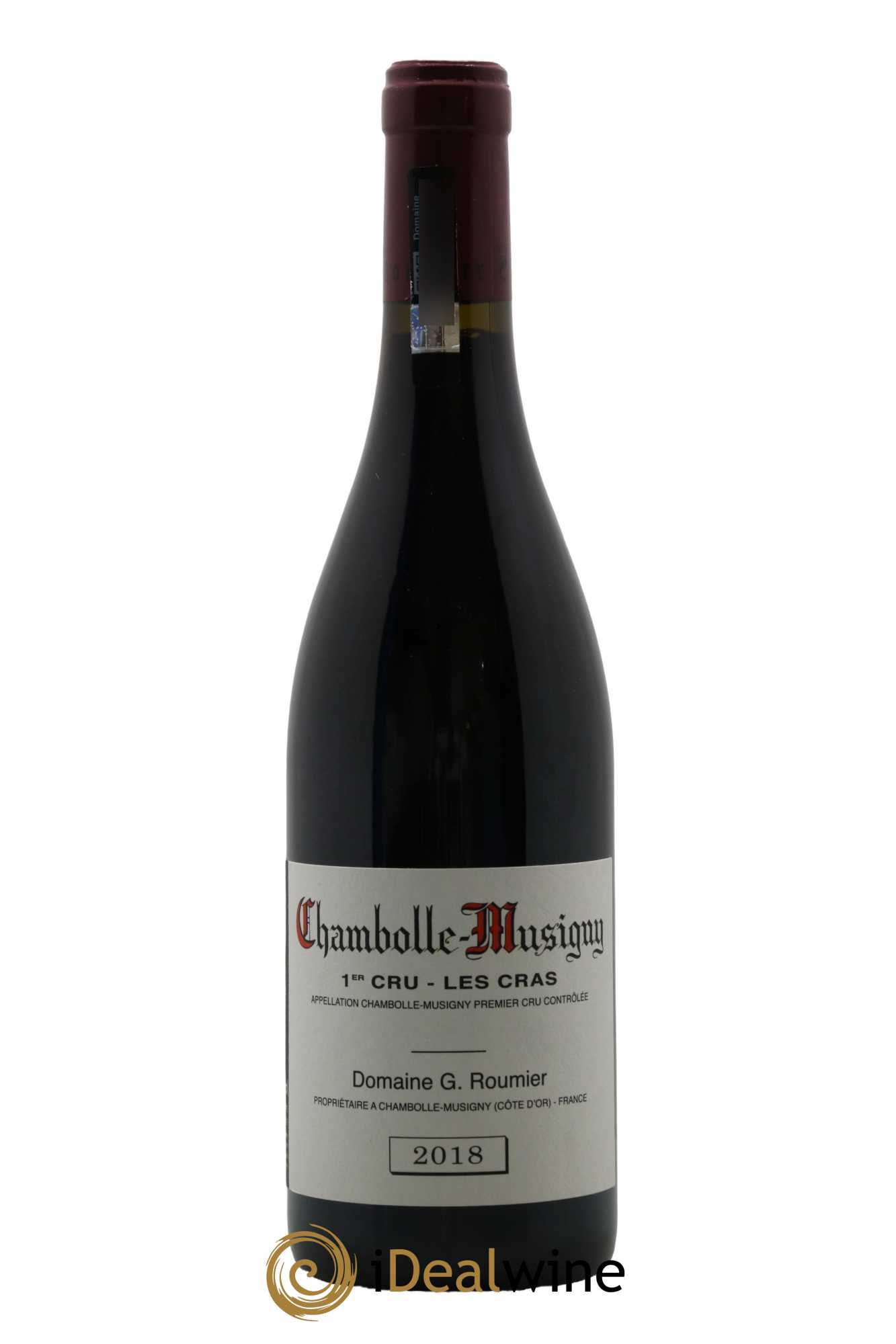 Chambolle-Musigny 1er Cru Les Cras Georges Roumier (Domaine)  2018 - Lot de 1 Bouteille