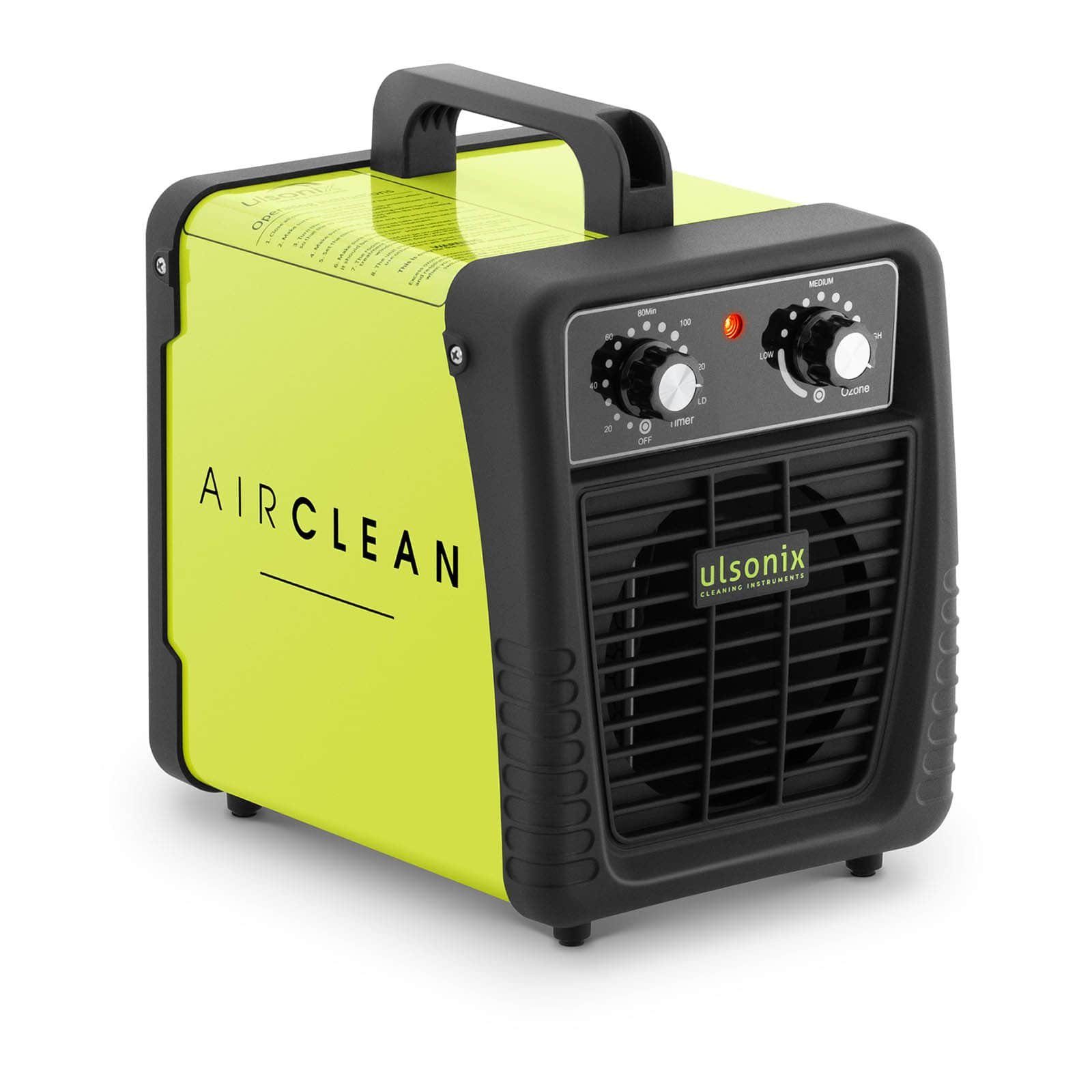 Ulsonix Luftreiniger Ozongenerator Eco 10000 mg/h - Ozongerät Ozon Luftreiniger 95 W Timer