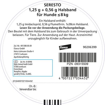 Seresto® Halsband Hund